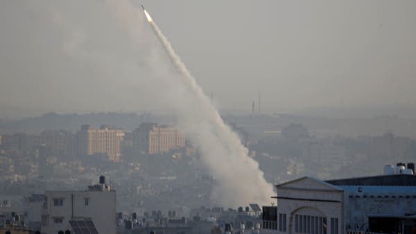 إطلاق صاروخ من غزة باتجاه إسرائيل بعد استشهاد 4 فلسطينيين