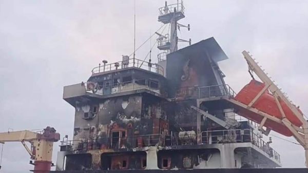 ضاع قبطانهم ... تم إنقاذ 13 مصريًا عندما انفجرت سفينة قبالة سواحل تركيا