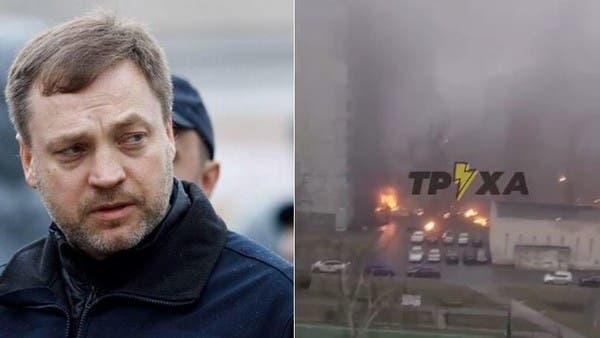 شاهد اللحظات الأولى لاغتيال وزير داخلية أوكرانيا في حادث تحطم مروحية