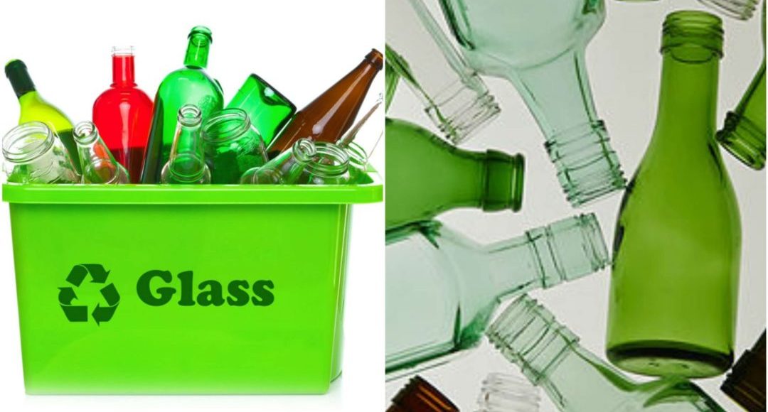 هل يمكن إعادة تدوير الزجاج؟