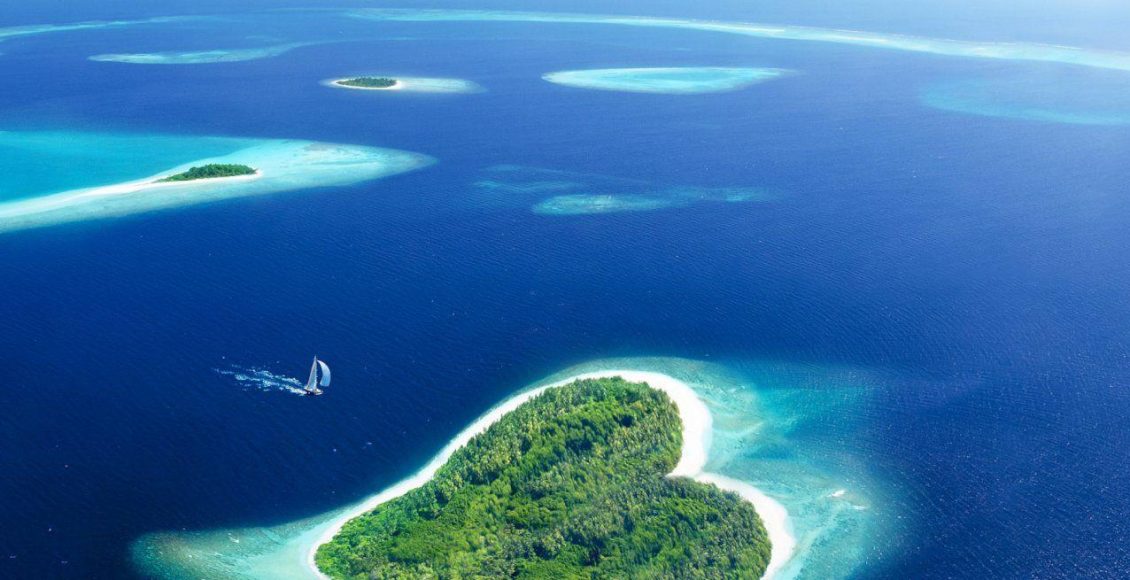 جزيرة في المحيط الهندي